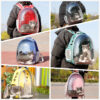 Cat Carrying Bag Space Pet Backpack - Breathable and Portable