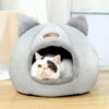 Winter Comfort Cat Bed | Cozy Cave for Cats and Small Dogs