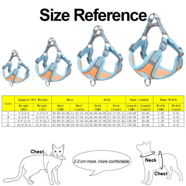 Cat and Dog Harness | Comfortable and Stylish