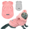 Warm Cat Clothes Winter Pet Coat Jacket