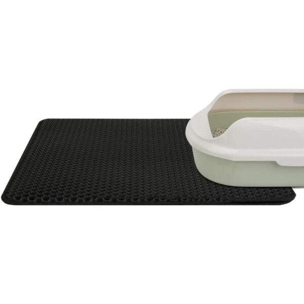 Waterproof Double Layer Cat Litter Box Mat | Non-Slip and Washable