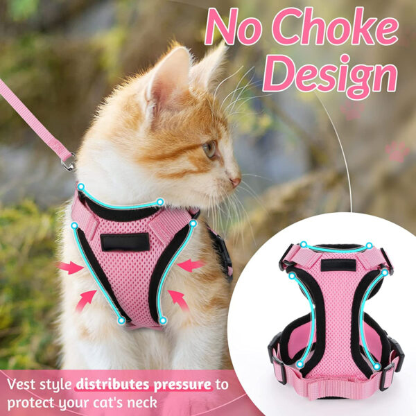 Adjustable Harness and Leash Set | Escape Proof Vest for Pets