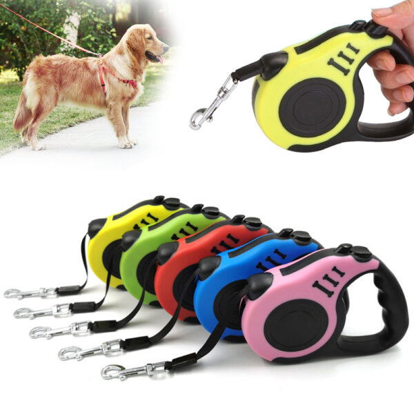 Durable Automatic Retractable Cat and Dog Leashes