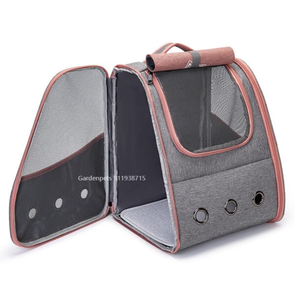 Breathable Cat Carriers Bag Outdoor Travel Backpack 1