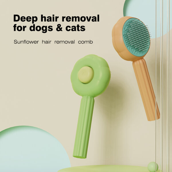 Pet Hair Remover Brush - Dog and Cat Grooming Comb