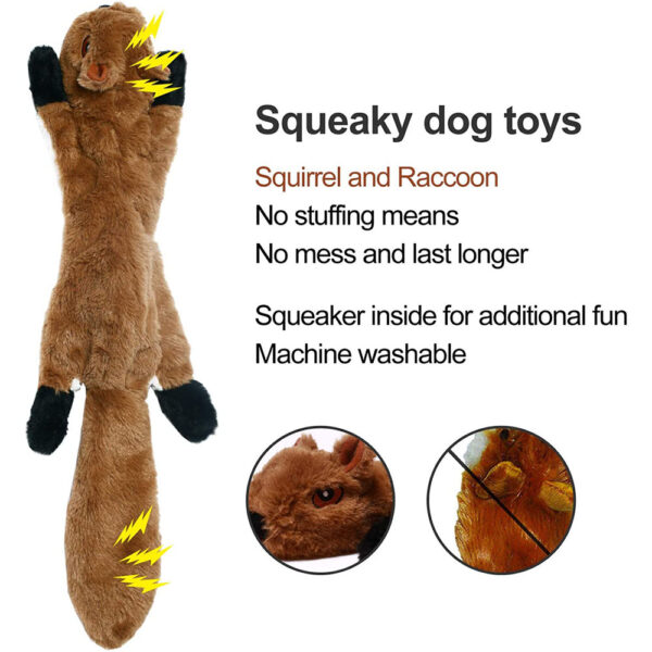 Hilarious Simulated Animal Dog Toy - Squeaky and Stuffing-Free