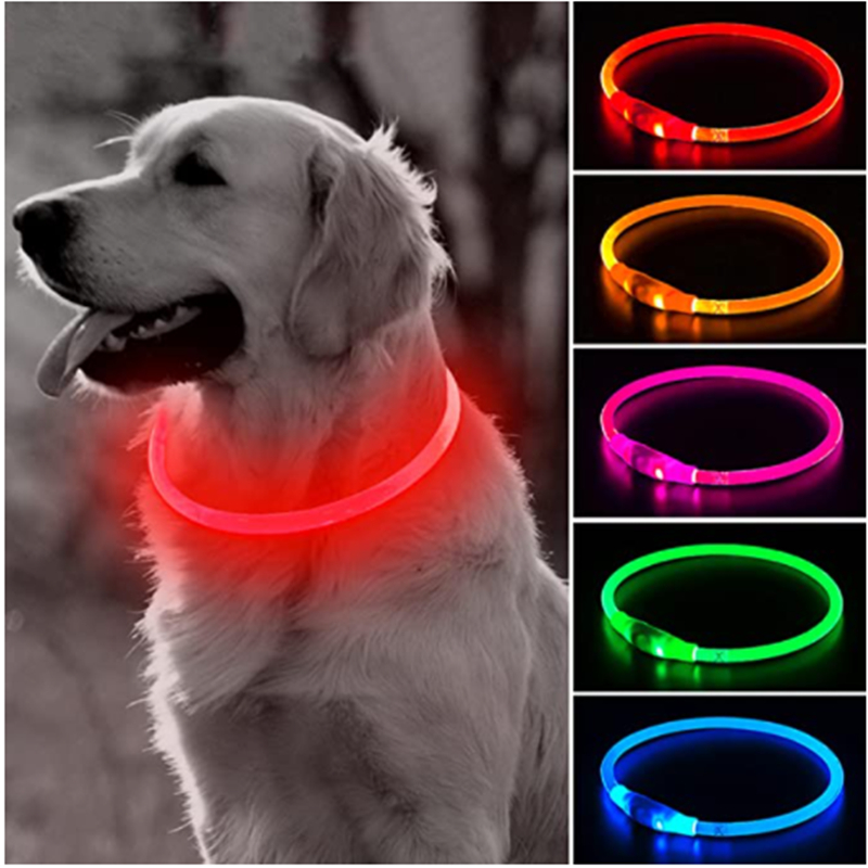 LED Light Dog Collar