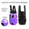 Breathable Mesh Dog Carrier Backpack Portable & Adjustable