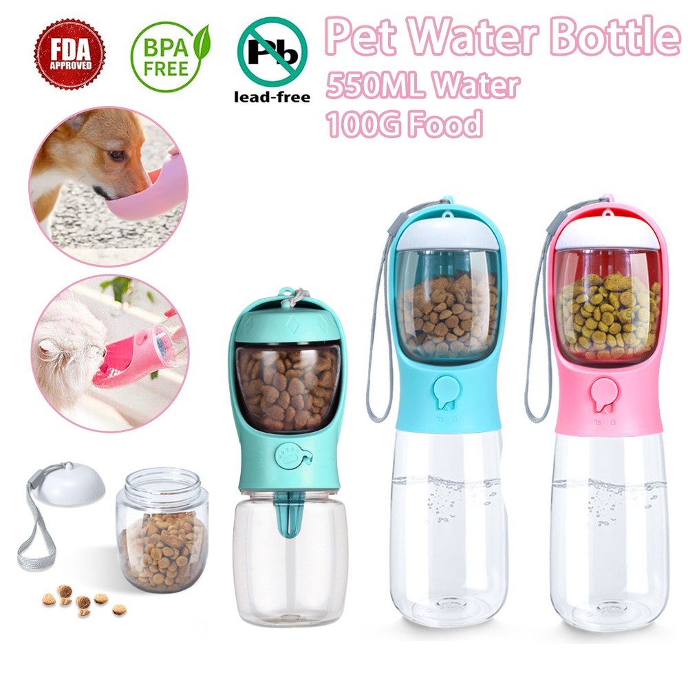 Portable Dog Water and Food Container